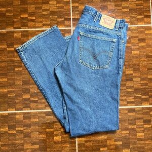 Classic Levis 38 X 34 Blue Denim Jeans